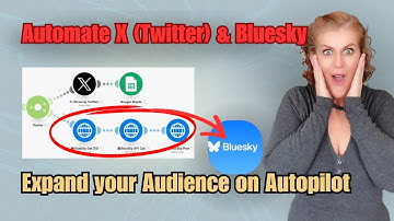 Auto-Post to Twitter (X) & BlueSky with Make.com | No-Code Guide