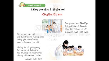ĐẠO ĐỨC LỚP 2  BÀI 2  KÍNH TRỌNG THẦY CÔ GIÁO TIẾT 1 THÚY