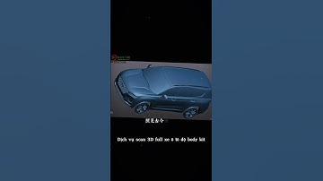 Dịch vụ scan 3D full xe ô tô độ body kit #shorts #scan3d #3dmaster