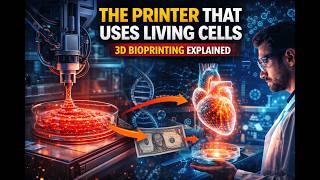 The Printer That Uses Living Cells — The Reality of 3D Bioprinting