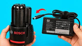 🔋 Never Buy Drill Batteries Again! 😱 The Fastest Way to Revive a Battery Using a Laptop Charger