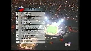 Eliminatorias 2002: Chile 3 - Brasil 0 (TVN - 15 de agosto 2000)