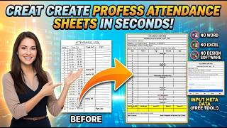 How to Create Print-Ready Employee Attendance Sheets in Seconds (Free Tool) screenshot 4