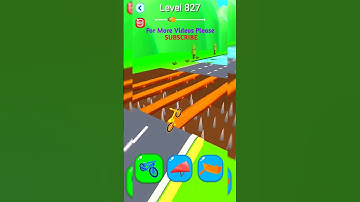#827 Shape-shifting Funny Race Gameplay new hyper casual games #shorts #gameplay #shapeshifting