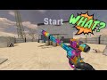 The weirdest 1v1 in Blood Strike mobile