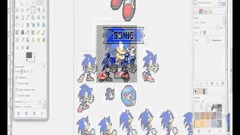 How to make animated sprites for Game Maker, using GIMP 2