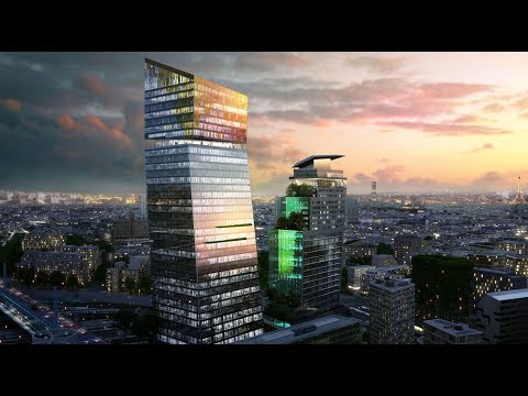 Tours Duo in Paris by Jean Nouvel