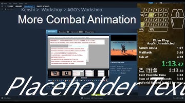 Kenshi - More combat animations [installation guide speedrun]