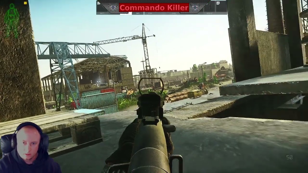 Long range shotgun kill!