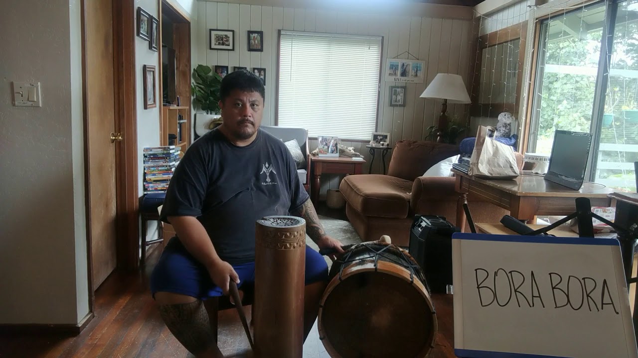 Tahitian Drum Beats - Bora Bora (Toere w/ Tari Parau)