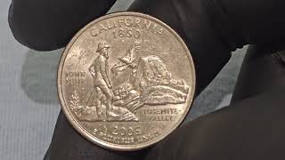 1850 CALIFORNIA 31ST QUARTER DOLLAR SERIES COIN AMERICA