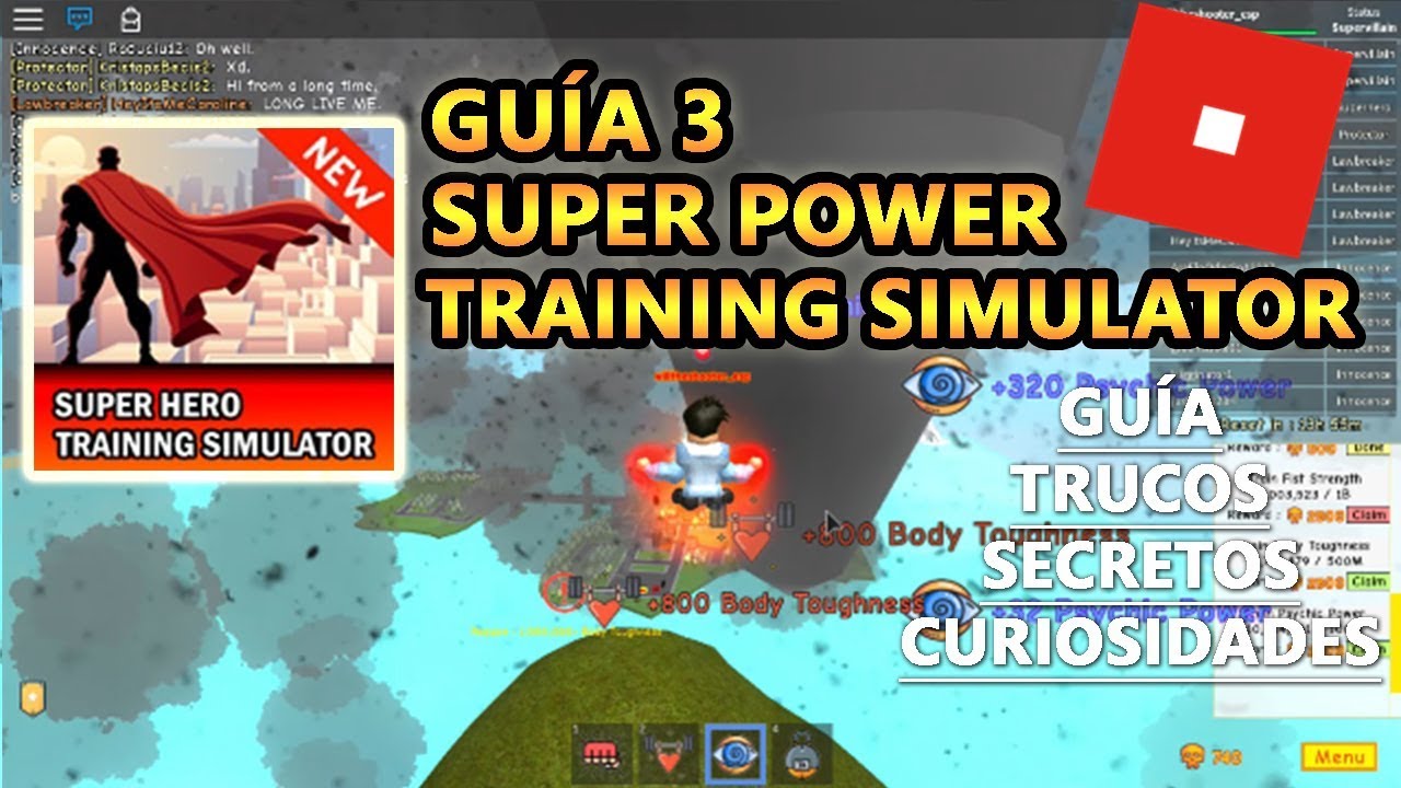 Super Power Training Simulator Zonas Ocultas Trucos Body Y Glitch Roblox Espanol Guia Tutorial 3 Youtube - encuentro el secreto oculto roblox super power training simulator