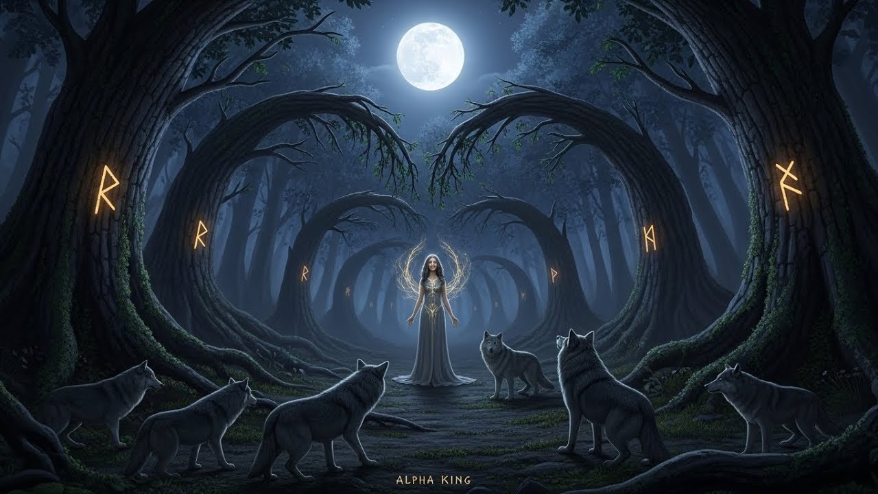 The Alpha King Saw the Forest Bow to Her — And Understood She Was Not Human