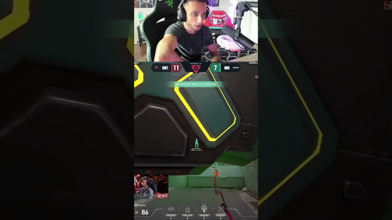 FNS could not believe this SATCHEL FLASH!?!? NRG vs 100T 