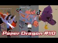 Dragon puppet crafts  paper dragon tiktok compilation 110
