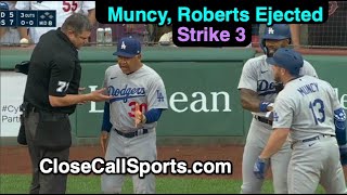E214-5 - Max Muncy and Dave Roberts Ejected by Jordan Baker After Strikeout to End LA's Rally Net Worth