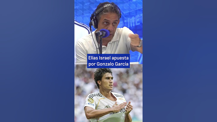 Elías Israel apuesta por Gonzalo García como titular | El Partidazo de COPE