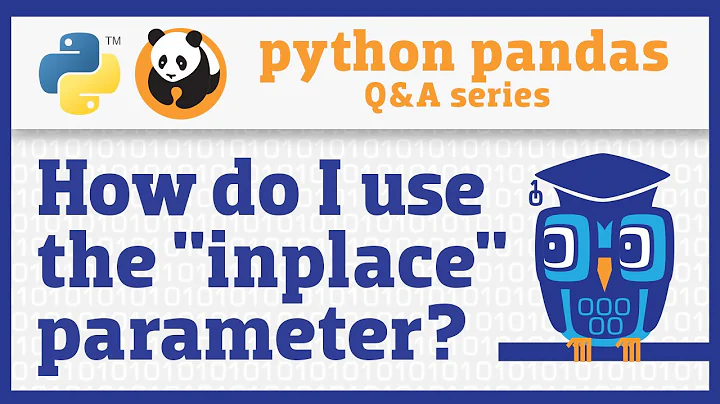 When should I use the "inplace" parameter in pandas?