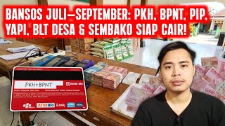 Bansos Juli-September: PKH, BPNT, PIP, YAPI, BLT Desa & Sembako Siap Cair!—Sudah Cek Kepesertaannya?