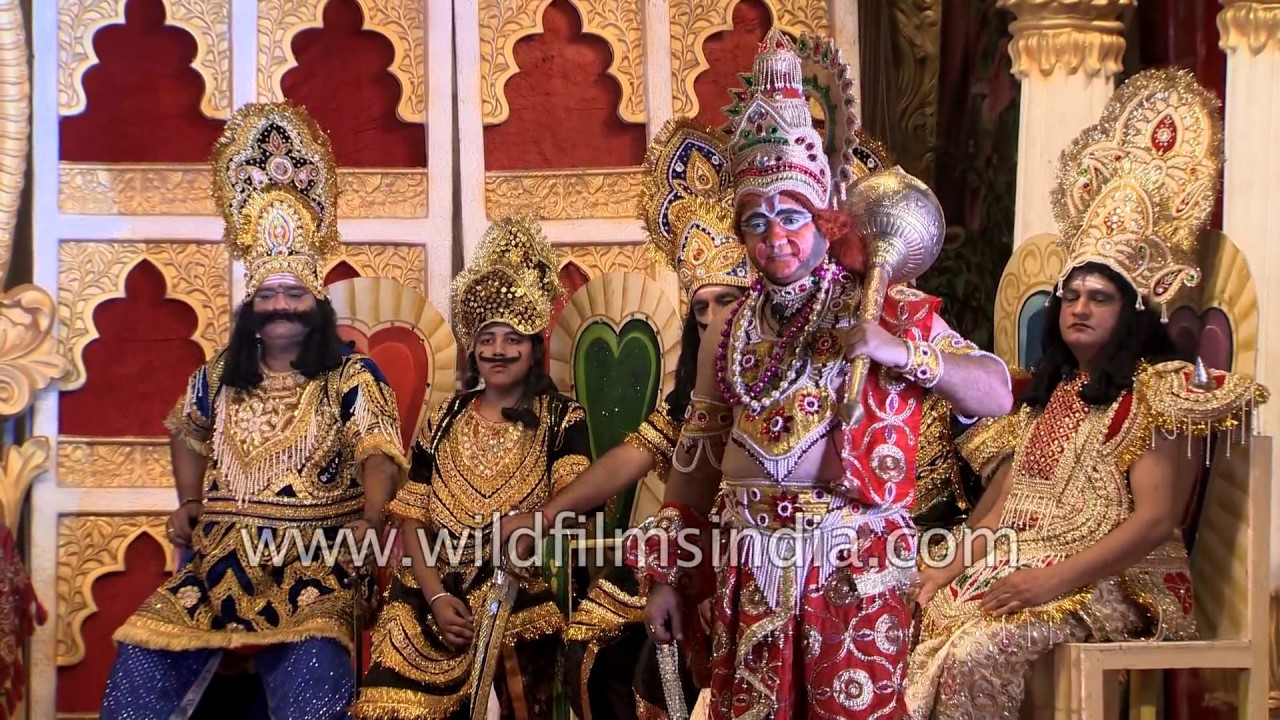 First Encounter of Hanuman and Ravan : RamLila  Day 8 Part 2 (2016)