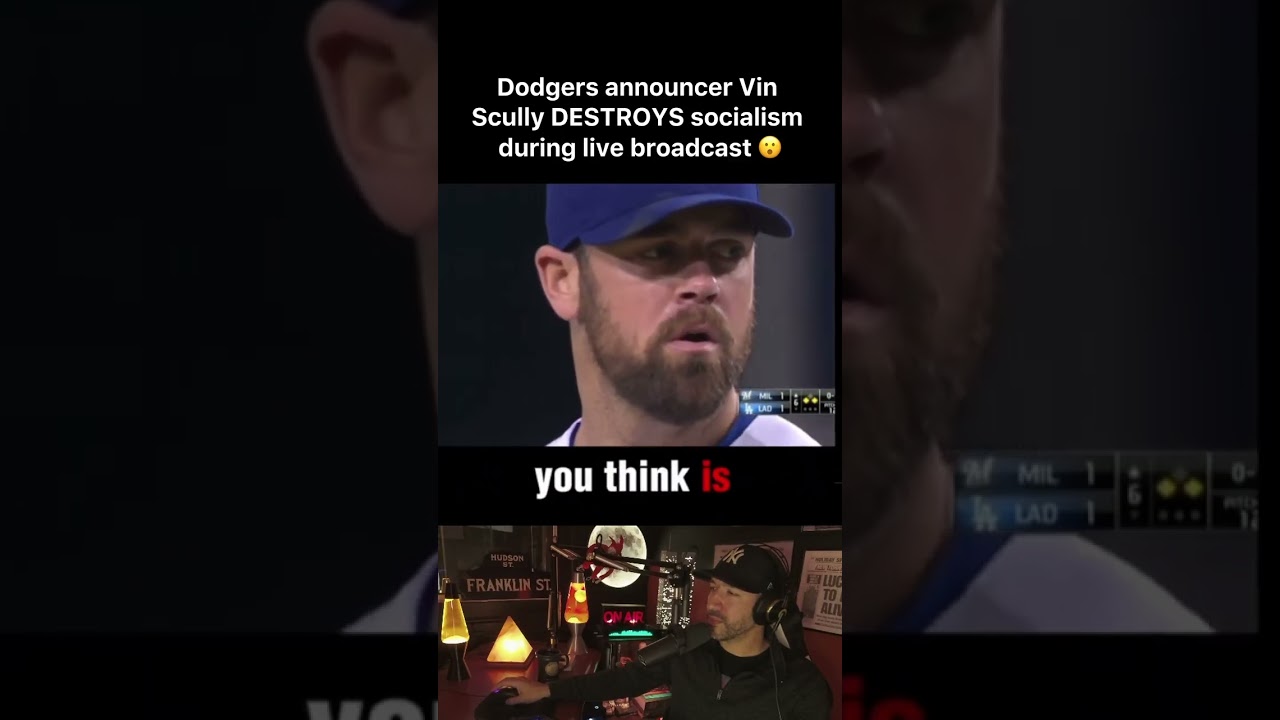 Dodgers announcer DESTROYS socialism 😮