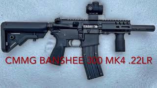 CMMG Banshee 300 MK4 .22LR—Full Auto Machine Gun Suppressed!