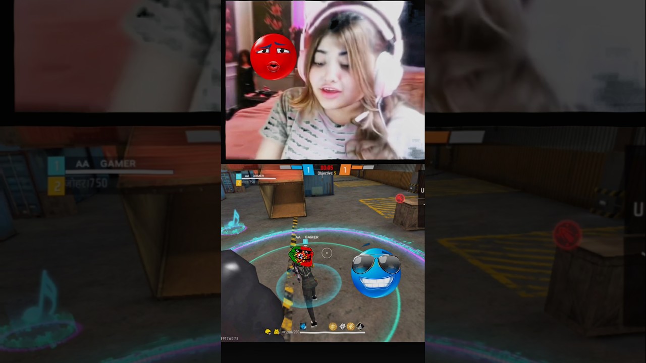 me rock girl shock #freefire #garenafreefire #shortvideo #shorts #aagamer07 #gaming