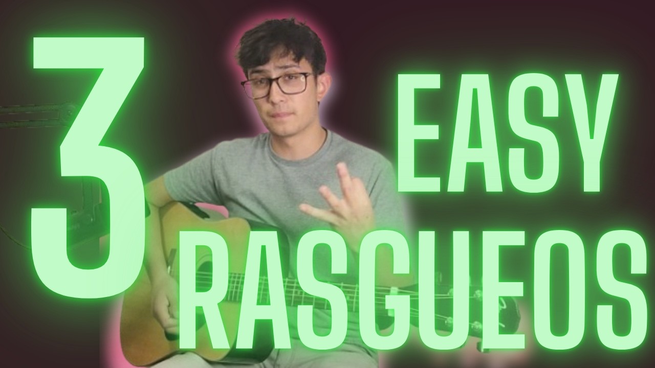 Play Corridos on Guitar FAST — 3 Basic Rasgueos - YouTube