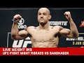 LIVE -  MORAES VS SANDHAGEN - WEIGH INS + FACE OFFS - DAN AND THE RAPTORS