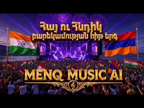 ❤️💙🧡 🇦🇲Հայ ու Հնդիկ բարեկամության հիթ երգ // Hit song of Armenian–Indian friendship 🇮🇷 🧡🤍💚