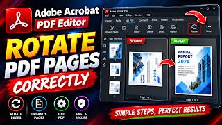 How to Correct PDF Page Orientation Using Adobe Acrobat Pro