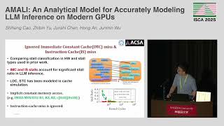 ISCA'25 - Session 8A - AMALI: An Analytical Model for Accurately Modeling LLM Inference on Modern GP