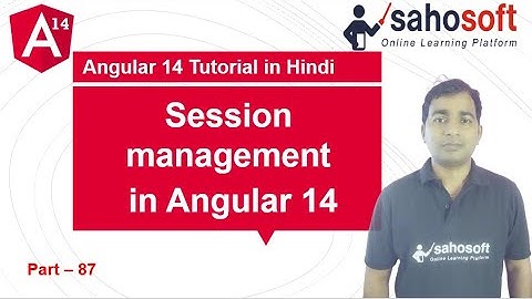 session management in Angular 14 | session in angular | Angular 14 Tutorial in Hindi