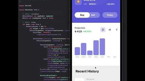 Animated Crypto-currency application