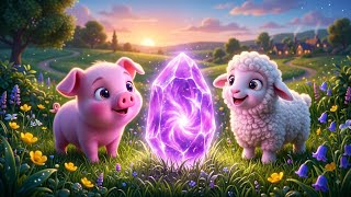 The Secret Glowing Rock Cute Animal 3D Cartoon for Kids Fun Family Adventure