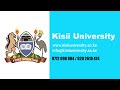 Welcome to kisii university  may 2022