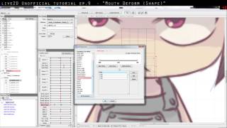 Live2D Cubism 2.0 tutorial (2015) - Ep.09 Mouth Deform (Shape)