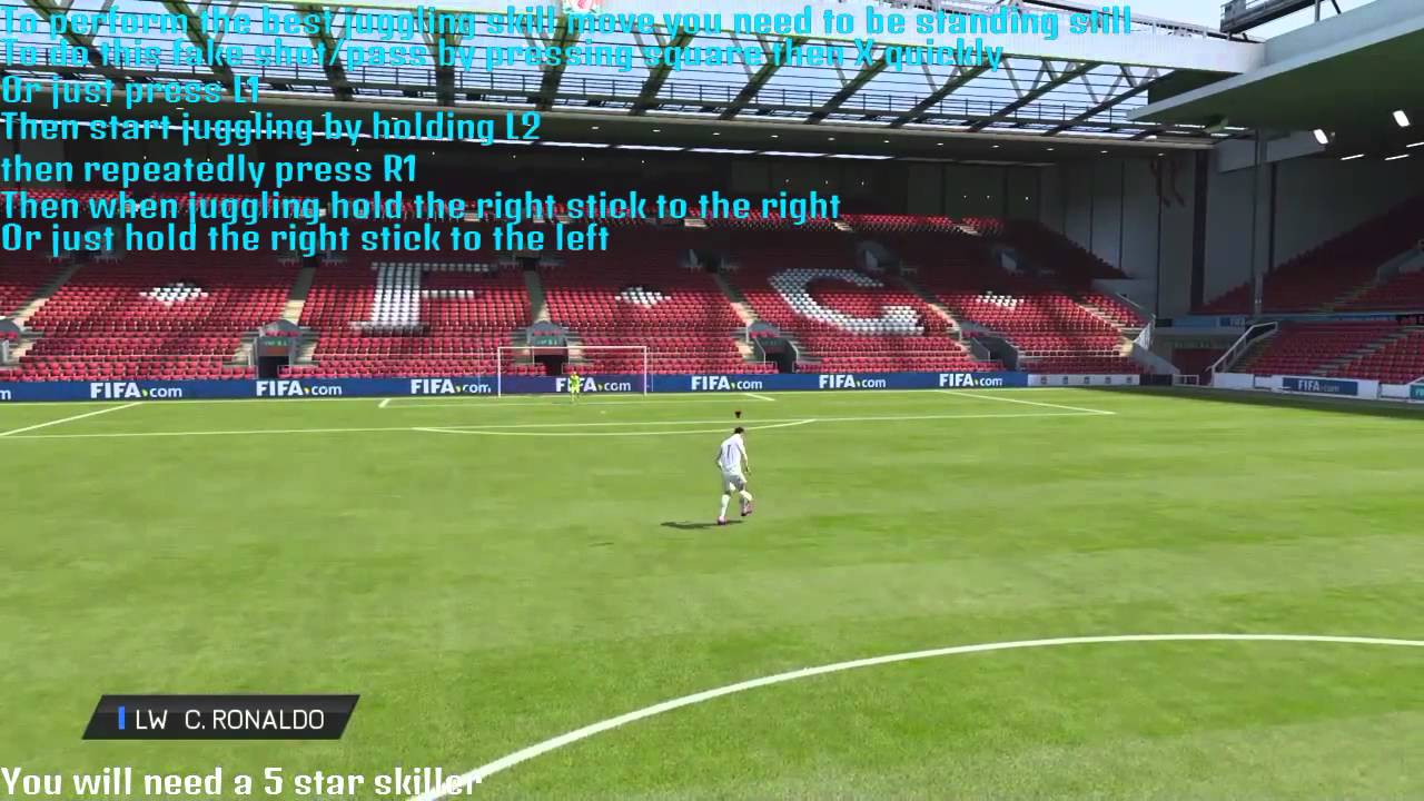 Fifa 16 Best 5 star skill move juggling tutorial