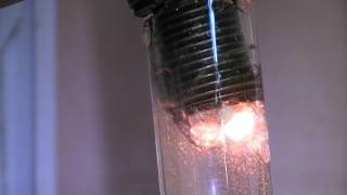 High voltage electrolysis of water