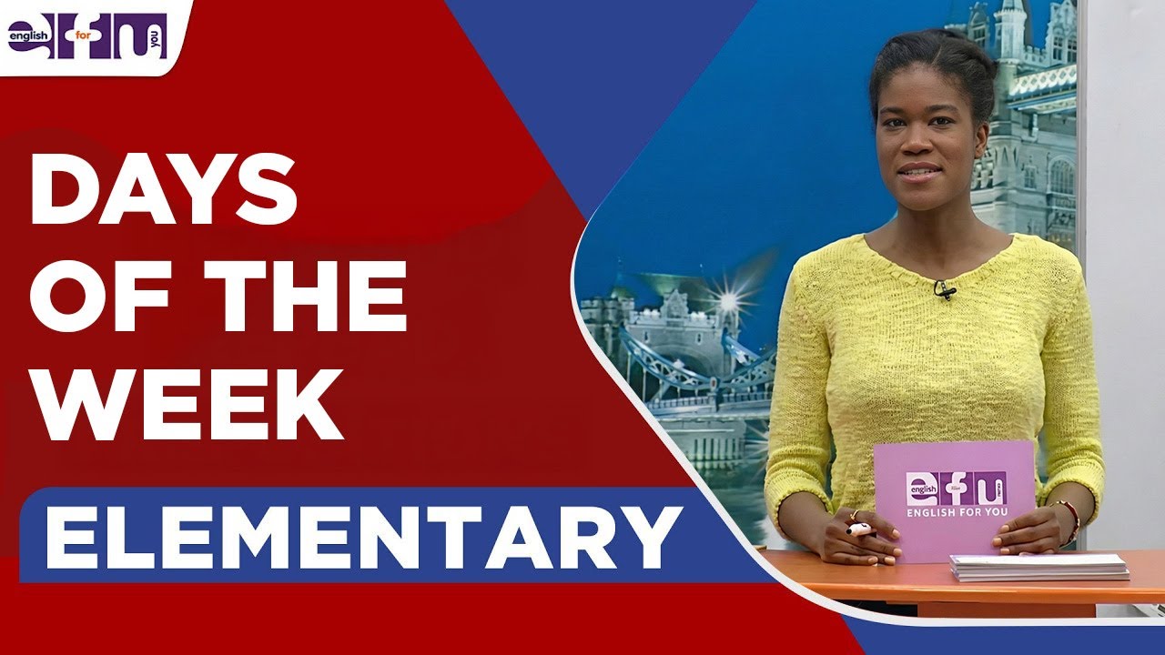 Let's Start English 125 Elementary Lesson 2 / Days of the Week