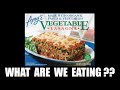 AMY'S Organic Vegetable Lasagna - WHAT ARE WE EATING??
