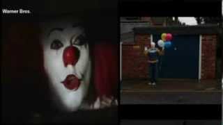 Mystery clown terrorizes UK town