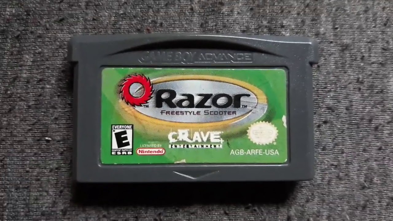 Jeu Freestyle Scooter Pour Game Boy Advance - Version PAL Française - Bon état, Jouable