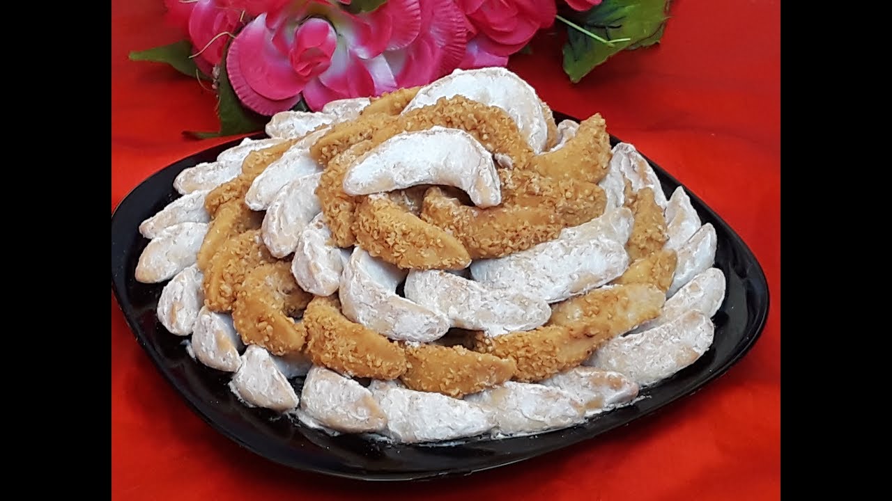 حلويات العيد : حلوى بدون بيض بدون خميرة كيميائية اقتصادية / هشيشة كتدوب في الفم بكمية كثيرة