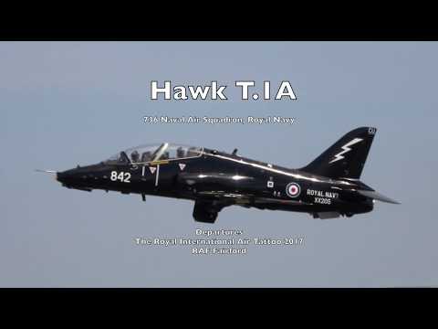 Royal Navy Hawk T1 -  RIAT 2017 Departures