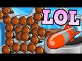 Behold my Cobra ARMY! Epic Late Game in BFB Colosseum (BTD Battles)