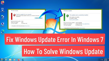 Fix Windows Update Error In Windows 7 | How To Solve Windows 7 Update Problem [FIXED]