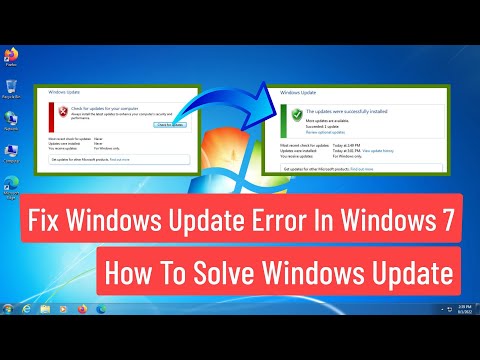 Wideo: Jak naprawić błąd Windows Update, który nie powiodło się przywracanie zmian w systemie Windows 7?