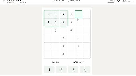 🔥 LinkedIn Mini Sudoku #83 “Displaced” Solved in Seconds! | November 2, 2025 Puzzle Answer