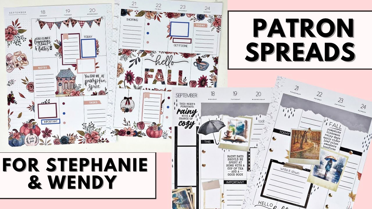 ПЛАНИРУЙТЕ СО МНОЙ | РАЗВЛЕЧЕНИЯ ДЛЯ СТЕФАНИ И ВЕНДИ | ПЛАНИРОВЩИК СЧАСТЛИВОГО ДНЯ